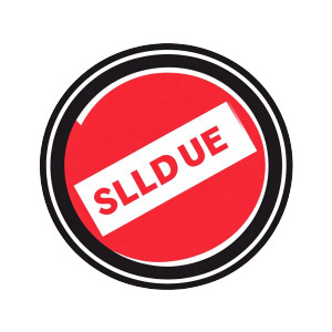 Sold Out Logo Vinyl Car Decal Sticker – Waterproof & UV-Resistant 8"