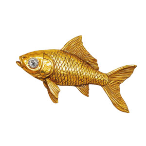 Golden Fish Sketch Vinyl Car Decal Sticker – Waterproof & UV-Resistant 8" Golden Fish Sketch Vinyl Car Decal Sticker – Waterproof & UV-Resistant 8"