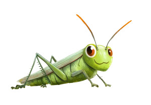 Cute Grasshopper Illustration Vinyl Car Decal Sticker – Waterproof & UV-Resistant 8" Cute Grasshopper Illustration Vinyl Car Decal Sticker – Waterproof & UV-Resistant 8"
