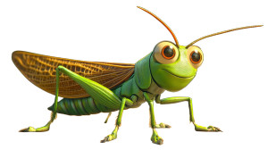 Charming Grasshopper Character Vinyl Car Decal Sticker – Waterproof & UV-Resistant 8" Charming Grasshopper Character Vinyl Car Decal Sticker – Waterproof & UV-Resistant 8"