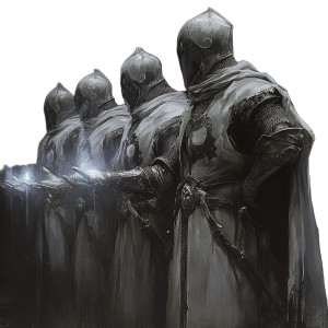 Magic Cloning Knight Vinyl Car Decal Sticker – Waterproof & UV-Resistant 8"