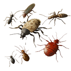 Tiny Pests Close-Up Vinyl Car Decal Sticker – Waterproof & UV-Resistant 8"