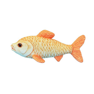 Fish Catnip Toy Vinyl Car Decal Sticker – Waterproof & UV-Resistant 8"