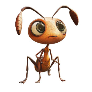 Pixar Ant Vinyl Car Decal Sticker – Waterproof & UV-Resistant 8"