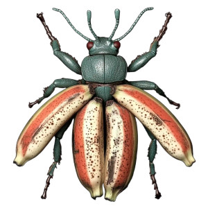 Banana Bug Vinyl Car Decal Sticker – Waterproof & UV-Resistant 8" Banana Bug Vinyl Car Decal Sticker – Waterproof & UV-Resistant 8"