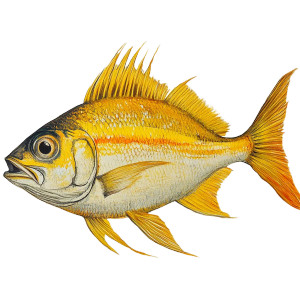 Funny Fish Captain Vinyl Car Decal Sticker – Waterproof & UV-Resistant 8" Funny Fish Captain Vinyl Car Decal Sticker – Waterproof & UV-Resistant 8"