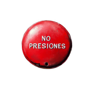 Red Button Vinyl Car Decal Sticker – Waterproof & UV-Resistant 8" Red Button Vinyl Car Decal Sticker – Waterproof & UV-Resistant 8"