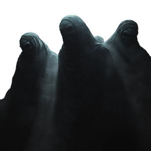 Gloomy Dementors Silhouette Vinyl Car Decal Sticker – Waterproof & UV-Resistant 8"