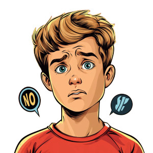 Struggling Boy Vinyl Car Decal Sticker – Waterproof & UV-Resistant 8" Struggling Boy Vinyl Car Decal Sticker – Waterproof & UV-Resistant 8"