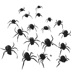 Spider Swarm Drawing Vinyl Car Decal Sticker – Waterproof & UV-Resistant 8" Spider Swarm Drawing Vinyl Car Decal Sticker – Waterproof & UV-Resistant 8"