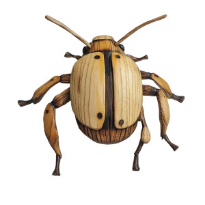 Wooden Bug Vinyl Car Decal Sticker – Waterproof & UV-Resistant 8" Wooden Bug Vinyl Car Decal Sticker – Waterproof & UV-Resistant 8"
