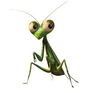 Pixar Praying Mantis Vinyl Car Decal Sticker – Waterproof & UV-Resistant 8" Pixar Praying Mantis Vinyl Car Decal Sticker – Waterproof & UV-Resistant 8"