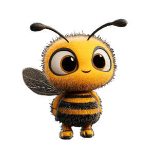 Cute Pixar Bee Vinyl Car Decal Sticker – Waterproof & UV-Resistant 8" Cute Pixar Bee Vinyl Car Decal Sticker – Waterproof & UV-Resistant 8"