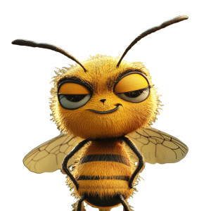 Sarcastic Bee Vinyl Car Decal Sticker – Waterproof & UV-Resistant 8" Sarcastic Bee Vinyl Car Decal Sticker – Waterproof & UV-Resistant 8"