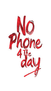 No Phone Day Vinyl Car Decal Sticker – Waterproof & UV-Resistant 8"