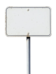 Square Road Sign Vinyl Car Decal Sticker – Waterproof & UV-Resistant 8"