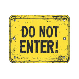 Vintage Warning Sign V3 Vinyl Car Decal Sticker – Waterproof & UV-Resistant 8" Vintage Warning Sign V3 Vinyl Car Decal Sticker – Waterproof & UV-Resistant 8"