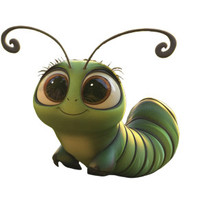 Charming Caterpillar Vinyl Car Decal Sticker – Waterproof & UV-Resistant 8" Charming Caterpillar Vinyl Car Decal Sticker – Waterproof & UV-Resistant 8"