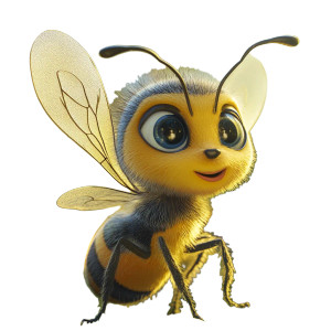 Pixar Honey Bee Vinyl Car Decal Sticker – Waterproof & UV-Resistant 8" Pixar Honey Bee Vinyl Car Decal Sticker – Waterproof & UV-Resistant 8"