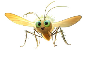 Friendly Mosquito Vinyl Car Decal Sticker – Waterproof & UV-Resistant 8" Friendly Mosquito Vinyl Car Decal Sticker – Waterproof & UV-Resistant 8"