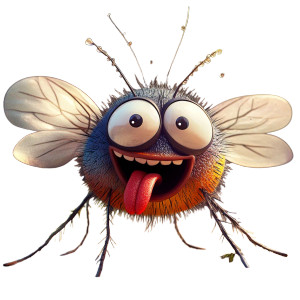Angry Pixar Fly Vinyl Car Decal Sticker – Waterproof & UV-Resistant 8" Angry Pixar Fly Vinyl Car Decal Sticker – Waterproof & UV-Resistant 8"