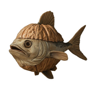 Walnut Tuna Hybrid Vinyl Car Decal Sticker – Waterproof & UV-Resistant 8" Walnut Tuna Hybrid Vinyl Car Decal Sticker – Waterproof & UV-Resistant 8"