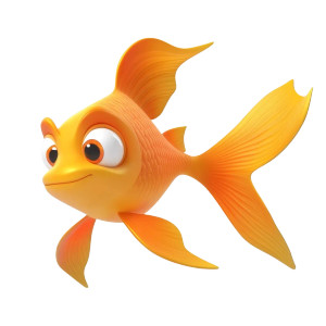 Orange Cartoon Fish Vinyl Car Decal Sticker – Waterproof & UV-Resistant 8" Orange Cartoon Fish Vinyl Car Decal Sticker – Waterproof & UV-Resistant 8"