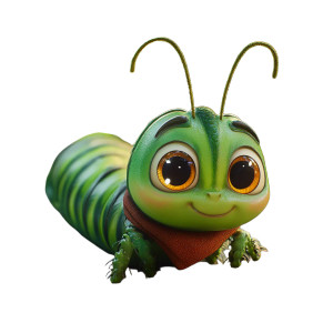 Dudu The Caterpillar Vinyl Car Decal Sticker – Waterproof & UV-Resistant 8" Dudu The Caterpillar Vinyl Car Decal Sticker – Waterproof & UV-Resistant 8"