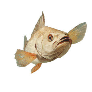 A Fish V2 Vinyl Car Decal Sticker – Waterproof & UV-Resistant 8" A Fish V2 Vinyl Car Decal Sticker – Waterproof & UV-Resistant 8"