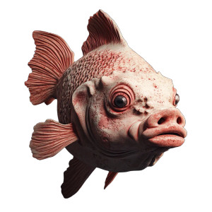 Thai Pig-Fish Hybrid Vinyl Car Decal Sticker – Waterproof & UV-Resistant 8" Thai Pig-Fish Hybrid Vinyl Car Decal Sticker – Waterproof & UV-Resistant 8"