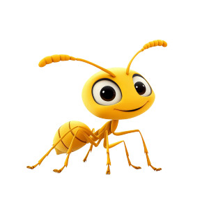 Yellow Ant Illustration V2 Vinyl Car Decal Sticker – Waterproof & UV-Resistant 8" Yellow Ant Illustration V2 Vinyl Car Decal Sticker – Waterproof & UV-Resistant 8"