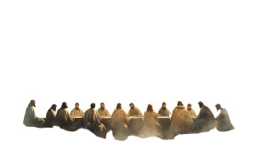 Last Supper Watercolor Vinyl Car Decal Sticker – Waterproof & UV-Resistant 8" Last Supper Watercolor Vinyl Car Decal Sticker – Waterproof & UV-Resistant 8"