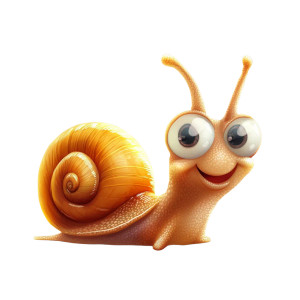 Smiling Snail Logo Vinyl Car Decal Sticker – Waterproof & UV-Resistant 8" Smiling Snail Logo Vinyl Car Decal Sticker – Waterproof & UV-Resistant 8"