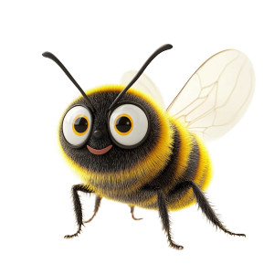 Cartoon Bumblebee Vinyl Car Decal Sticker – Waterproof & UV-Resistant 8" Cartoon Bumblebee Vinyl Car Decal Sticker – Waterproof & UV-Resistant 8"
