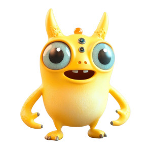 Cute 3D Creature Vinyl Car Decal Sticker – Waterproof & UV-Resistant 8" Cute 3D Creature Vinyl Car Decal Sticker – Waterproof & UV-Resistant 8"