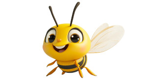 Cheerful Disney Bee Vinyl Car Decal Sticker – Waterproof & UV-Resistant 8" Cheerful Disney Bee Vinyl Car Decal Sticker – Waterproof & UV-Resistant 8"