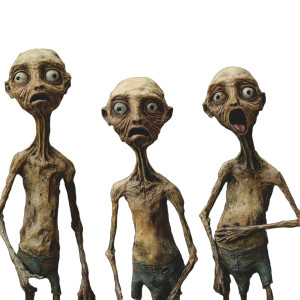 Sad Unkempt Men Vinyl Car Decal Sticker – Waterproof & UV-Resistant 8"