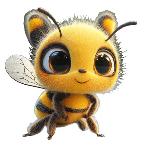 Cute Cartoon Bee V9 Vinyl Car Decal Sticker – Waterproof & UV-Resistant 8" Cute Cartoon Bee V9 Vinyl Car Decal Sticker – Waterproof & UV-Resistant 8"