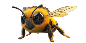 Japanese Cartoon Bee Vinyl Car Decal Sticker – Waterproof & UV-Resistant 8" Japanese Cartoon Bee Vinyl Car Decal Sticker – Waterproof & UV-Resistant 8"