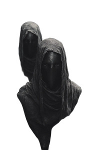 Gothic Faceless Creatures Vinyl Car Decal Sticker – Waterproof & UV-Resistant 8"