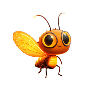 Whimsical Firefly Character Vinyl Car Decal Sticker – Waterproof & UV-Resistant 8" Whimsical Firefly Character Vinyl Car Decal Sticker – Waterproof & UV-Resistant 8"