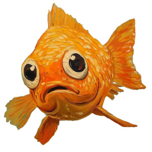Fish V5 Vinyl Car Decal Sticker – Waterproof & UV-Resistant 8"