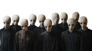 Faceless Faces Group Vinyl Car Decal Sticker – Waterproof & UV-Resistant 8"