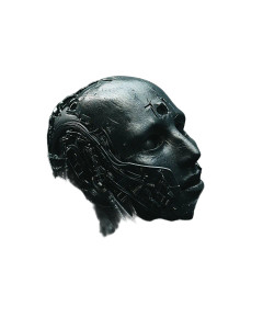 Lifeless Robot Heads Vinyl Car Decal Sticker – Waterproof & UV-Resistant 8"