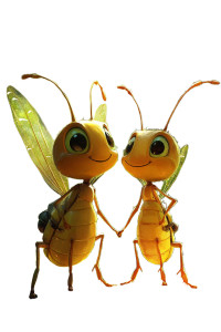 Ant Lifeguard Brothers Vinyl Car Decal Sticker – Waterproof & UV-Resistant 8"