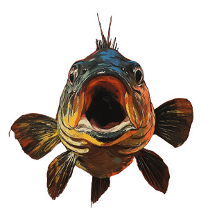 Bass Fishing Art Vinyl Car Decal Sticker – Waterproof & UV-Resistant 8" Bass Fishing Art Vinyl Car Decal Sticker – Waterproof & UV-Resistant 8"