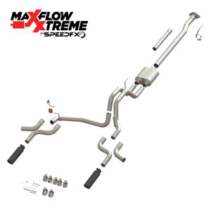 Unleash Power & Sound | SpeedFX Exhaust System Kit for 2015-2020 Ford F-150 | Premium 304 Stainless Steel, MaxFlow Xtreme Muffler, Rich Tone, Aggressive Sound