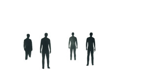 Shadow Vs Anonymous Vinyl Car Decal Sticker – Waterproof & UV-Resistant 8"