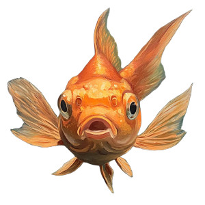 Realistic Goldfish Vinyl Car Decal Sticker – Waterproof & UV-Resistant 8" Realistic Goldfish Vinyl Car Decal Sticker – Waterproof & UV-Resistant 8"
