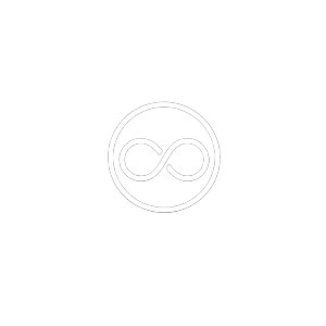 Domn8 Infinity Logo Vinyl Car Decal Sticker – Waterproof & UV-Resistant 8" Domn8 Infinity Logo Vinyl Car Decal Sticker – Waterproof & UV-Resistant 8"